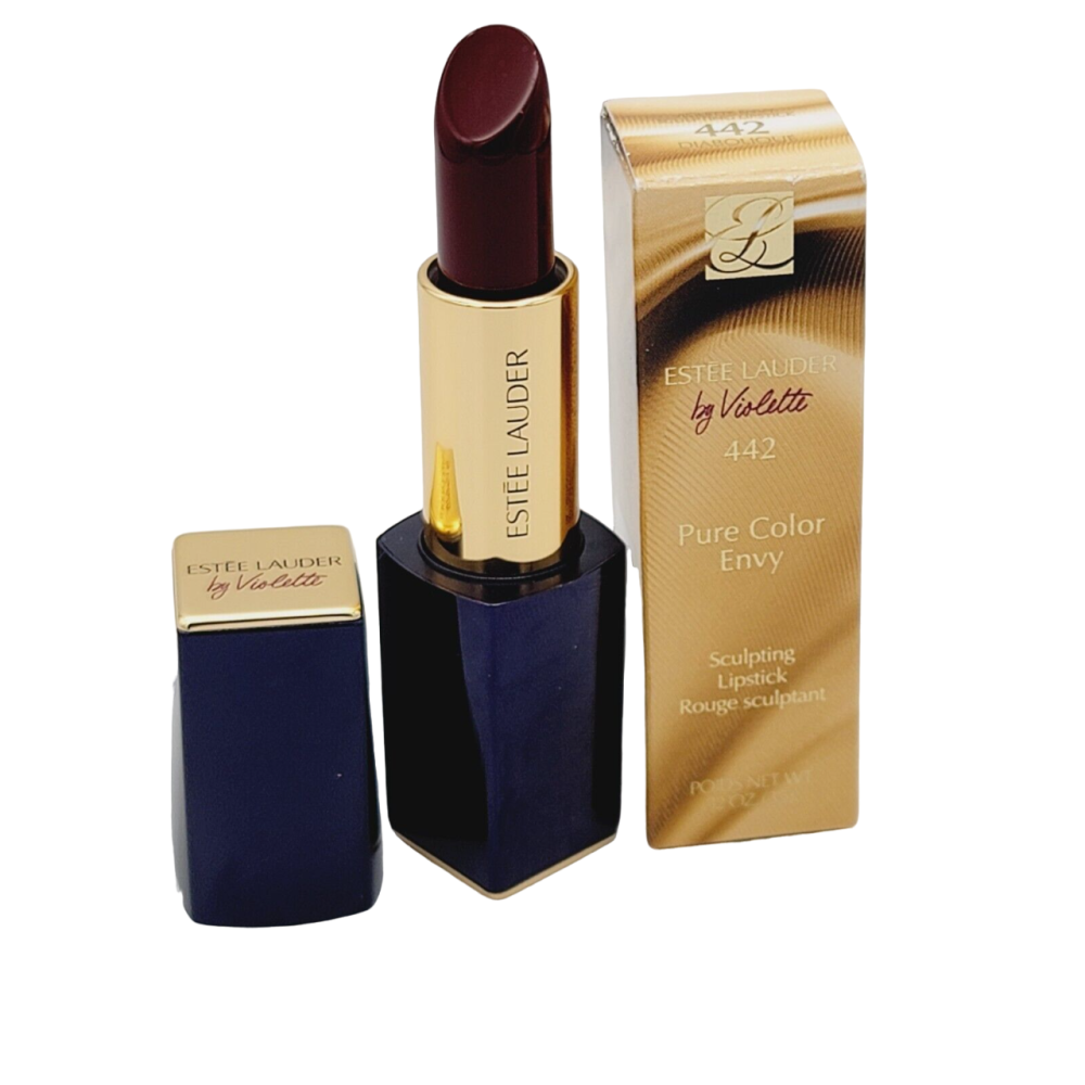 Estee Lauder, Pure Color Envy - By Violette, Paraben-Free, Sculpting, Cream Lipstick, 442, Diabolique, 3.5 g