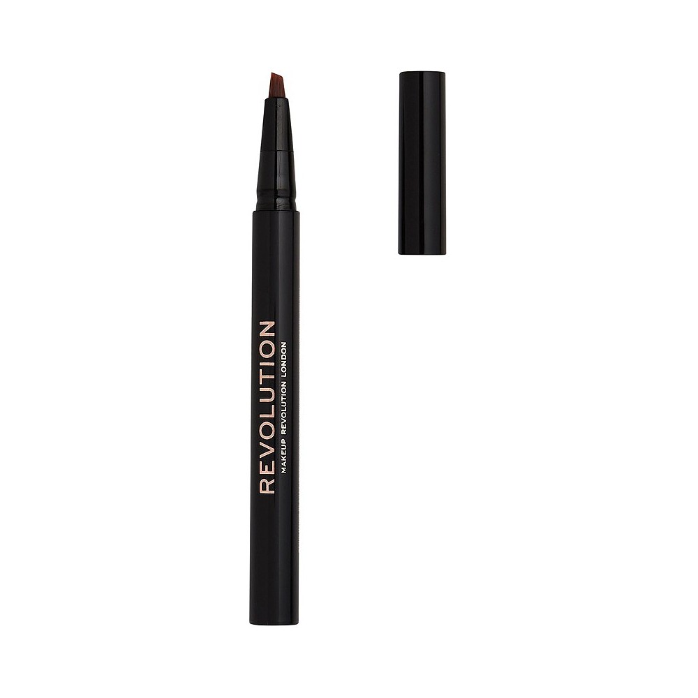 Makeup Revolution, Bushy Brow, Eyebrow Cream Pencil, Medium Brown, 0.5 ml