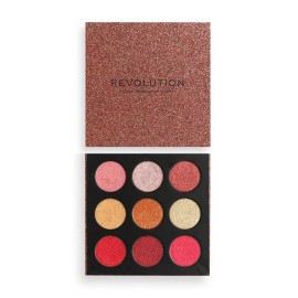 Makeup Revolution, Euphoric Foil Palette, Eyeshadow Palette, House Of Fun, 25 g