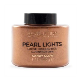 Makeup Revolution, Pearl Lights, Loose Highlighter Powder, Candy Glow, 25 g