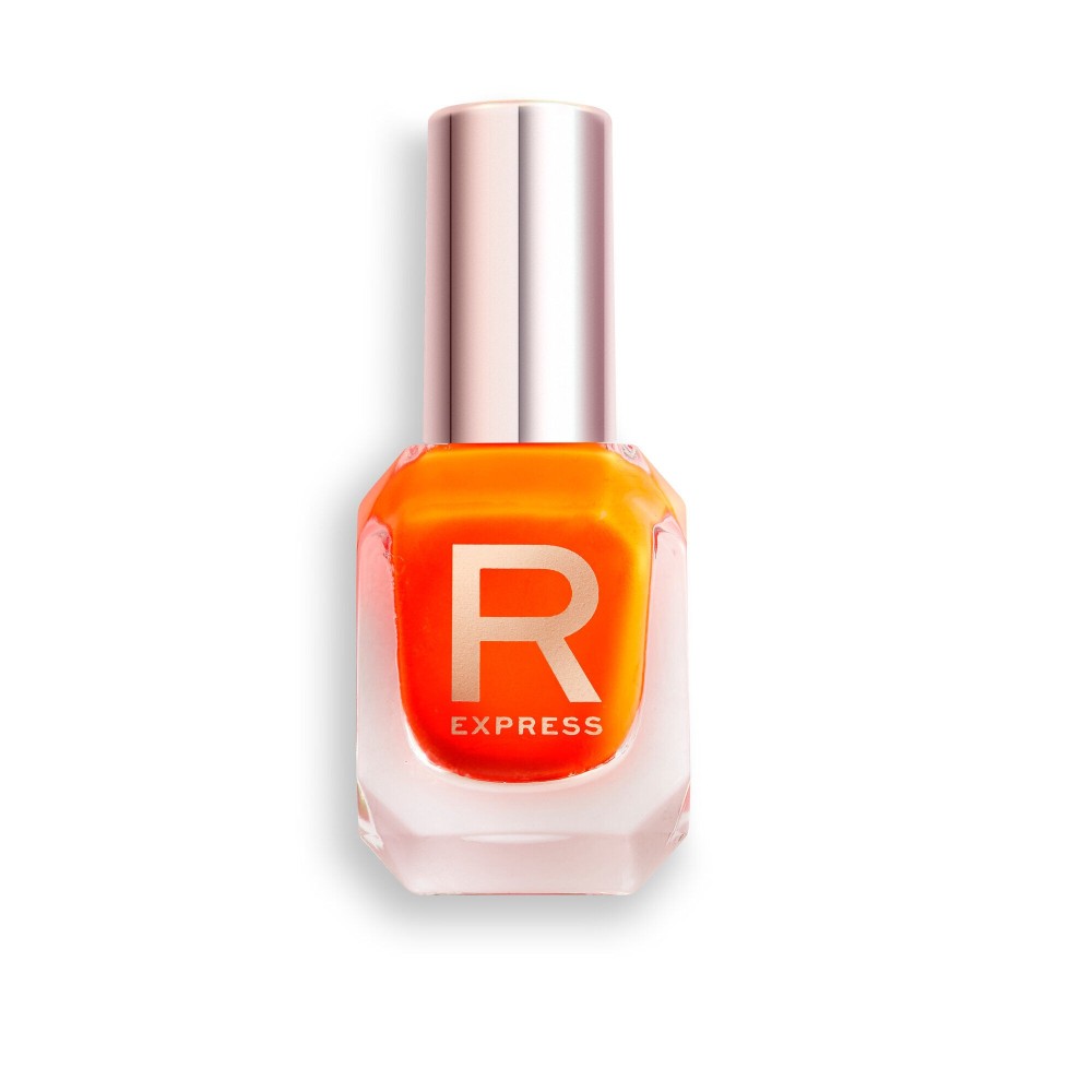 Makeup Revolution, Express, Nail Polish, Orange Pop, 10 ml