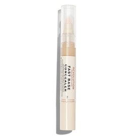 Makeup Revolution, Fast Base Concelear, Under-Eye Concealer Pen, C 7, 4.5 ml