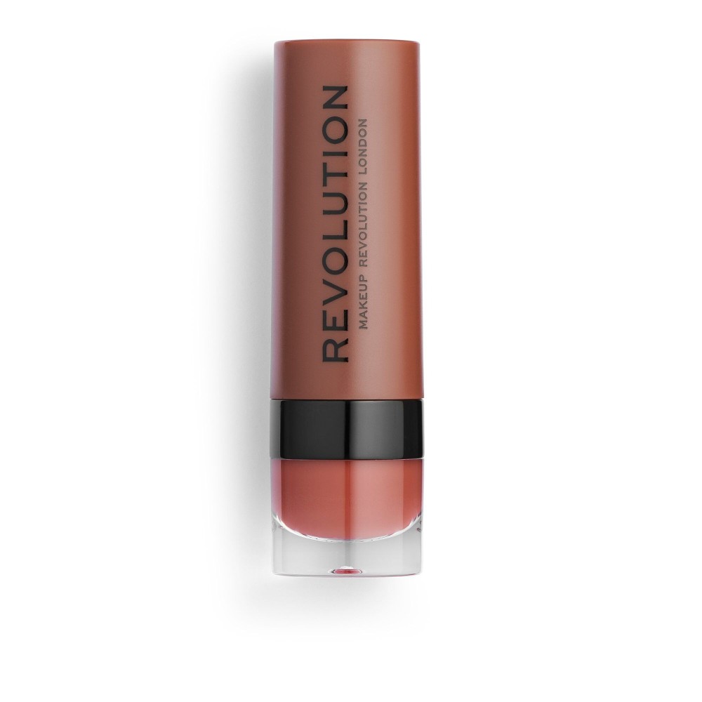 Makeup Revolution, REVOLUTION, Vegan, Matte, Cream Lipstick, 124, Gone Rogue, 3 g