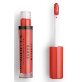 Makeup Revolution, Sheer Brillant, Lip Gloss, 133, Destiny, 3.5 ml