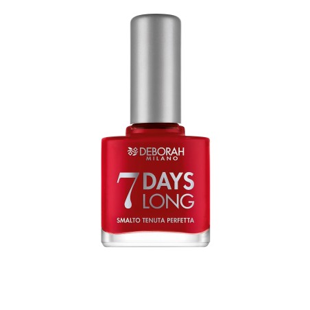 Deborah, 7 Day Long, Vitamins, Quick-Dry, Nail Polish, EN876, Iconic Red, 11 ml