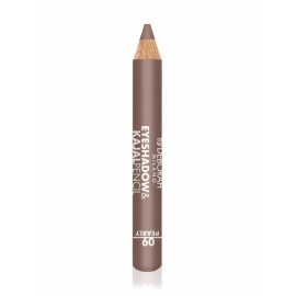 Deborah, Deborah, Blending, Eyeshadow & Kajal Eyeliner 2-In-1, 09, Golden, 2 g