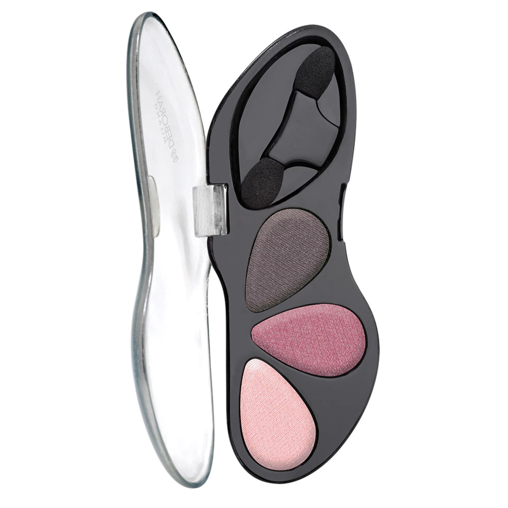 Deborah, Trio Hi-Tech, Eyeshadow Palette, 03, Rose, 3 Shades, 2.4 g