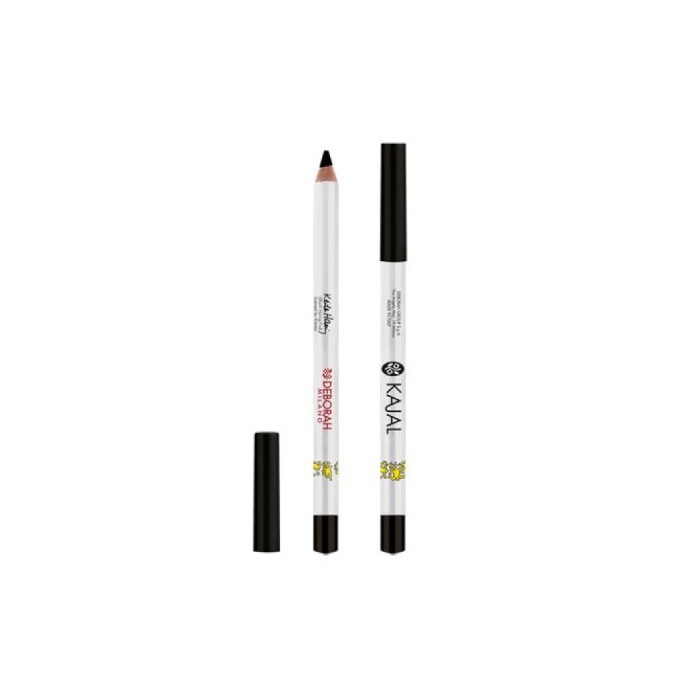 Deborah, Deborah, Precision, Color Liner, Eyeshadow & Kajal Eyeliner 2-In-1, Black, 1.5 g
