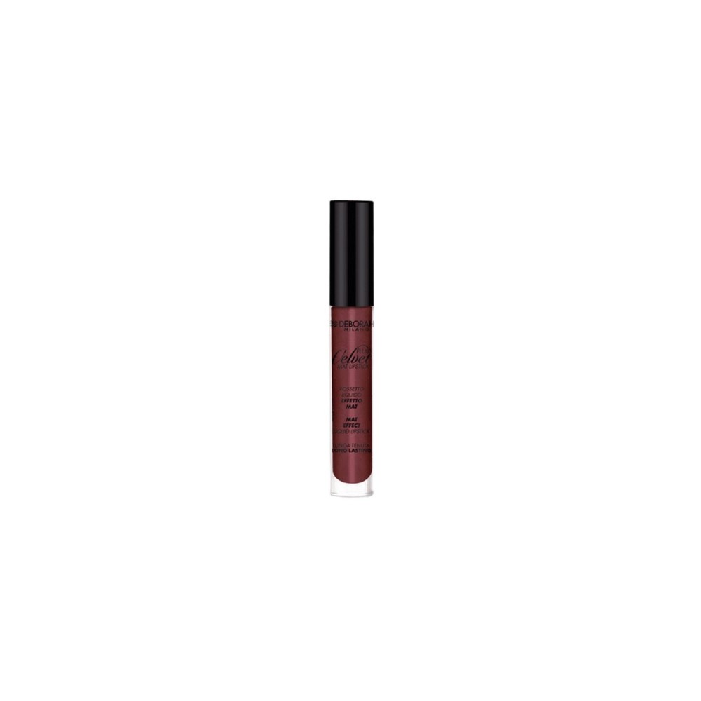 Deborah, Fluid Velvet, Matte, Liquid Lipstick, 52, Plum, 4.5 g