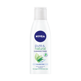 Nivea Pure & Natural Reinigungstoner für alle Hauttypen 200 ml / 6,8 fl oz