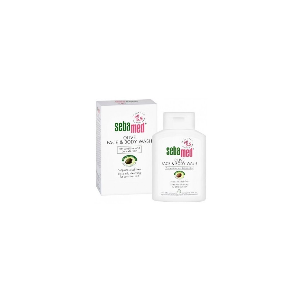 Sebamed Olive Gesichts- und Körperwaschgel 200 ml / 6,8 fl oz