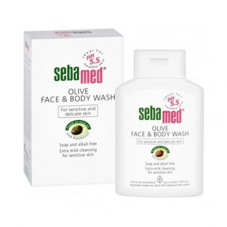 Sebamed Olive Gesichts- und Körperwaschgel 200 ml / 6,8 fl oz