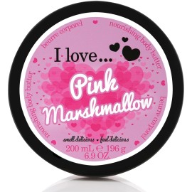 I Love, Pink Marshmallow, Hydrating, Body Butter, 200 ml