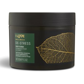 I Love, Wellness De-Stress, Vegan, Exfoliating, Body Scrub, 350 g