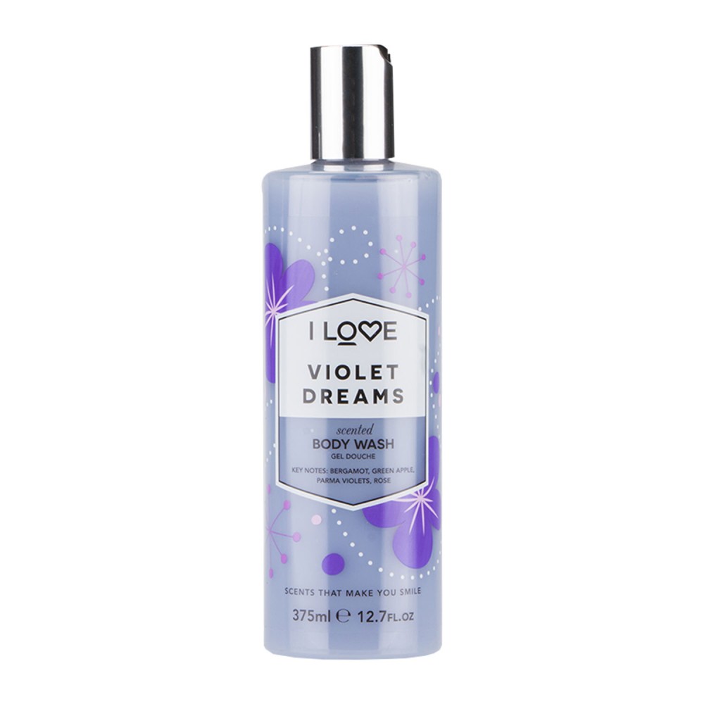 I Love, Signature Collection, Vegan, Cleansing, Violet Dreams, Body Wash, 360 ml