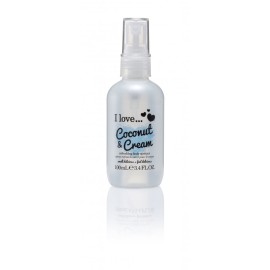 I Love, Coconut & Cream, Scented Spray, For Women, 100 ml