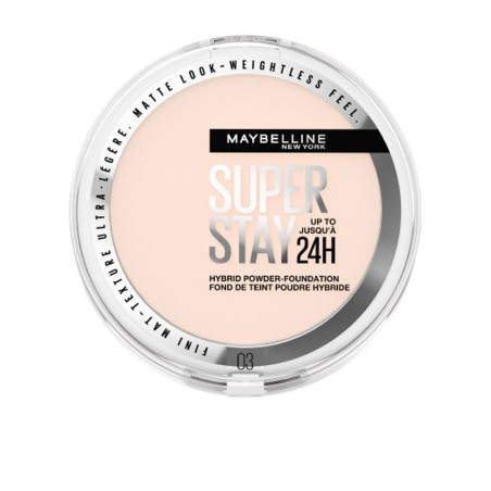 Maybelline, Superstay 24H, Compact Foundation, 03, Transparent, 9 g