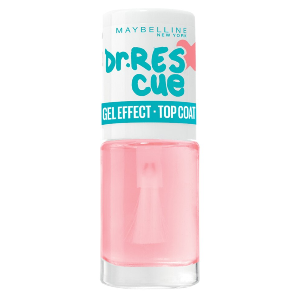 Maybelline, Dr. Rescue Gel Effect, Top Coat, Nail Polish, 01, 6.7 ml