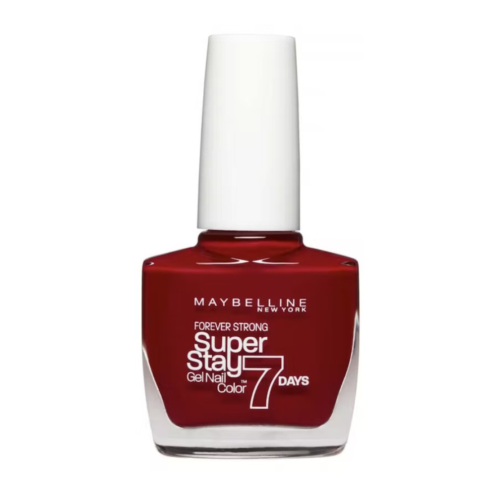 Maybelline, Super Stay 7 Days, Colour Corrector, Nail Polish, 06, Deep Red, 10 ml