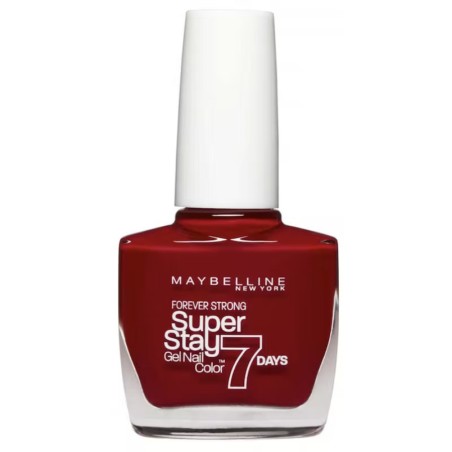 Maybelline, Super Stay 7 Days, Colour Corrector, Nail Polish, 06, Deep Red, 10 ml