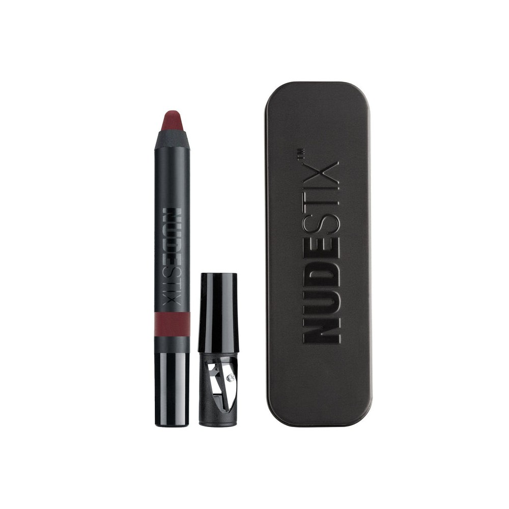 Nudestix, Intense Matte, Lip Liner & Cheek Blush 2-In-1, Raven, 2.5 g