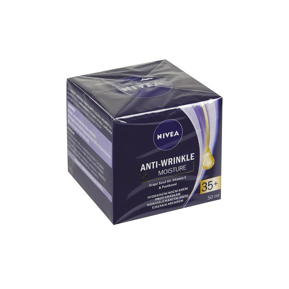 Nivea Anti-Falten + Feuchtigkeit 35+ Nachtpflege-Gesichtscreme 50 ml / 1,69 oz