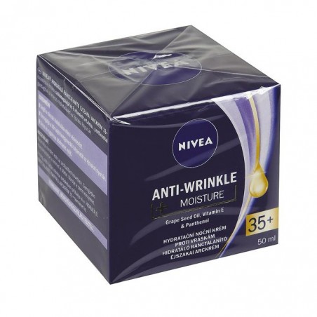 Nivea Anti-wrinkle + Moisture 35+ Night Care Face Cream 50ml / 1.69 oz