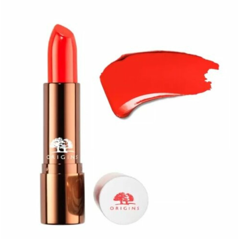 Origins, Blooming Bold, Cream Lipstick, 19, Tiger Lily, 3.1 g