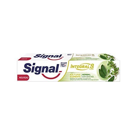 Signal Integral 8 Nature Elements Herbal Gum Care Toothpaste 75 ml / 2.5 fl oz