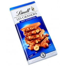 Lindt Les Grandes 34% Haselnussmilchschokolade 150 g / 5,25 oz