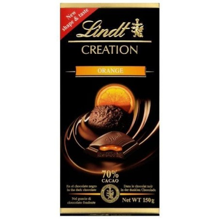 Lindt Creation Orange 70% dunkle Schokolade 150 g / 5.25 oz