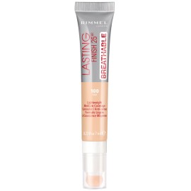 Rimmel London, Lasting Finish, Natural Medium Coverage, Cream Concealer, 100, Fair, 7 ml