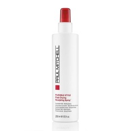 Paul Mitchell, Flexible Style Fast Drying Sculpting, Paraben-Free, Hair Spray, Shine & Body, Medium Hold, 250 ml