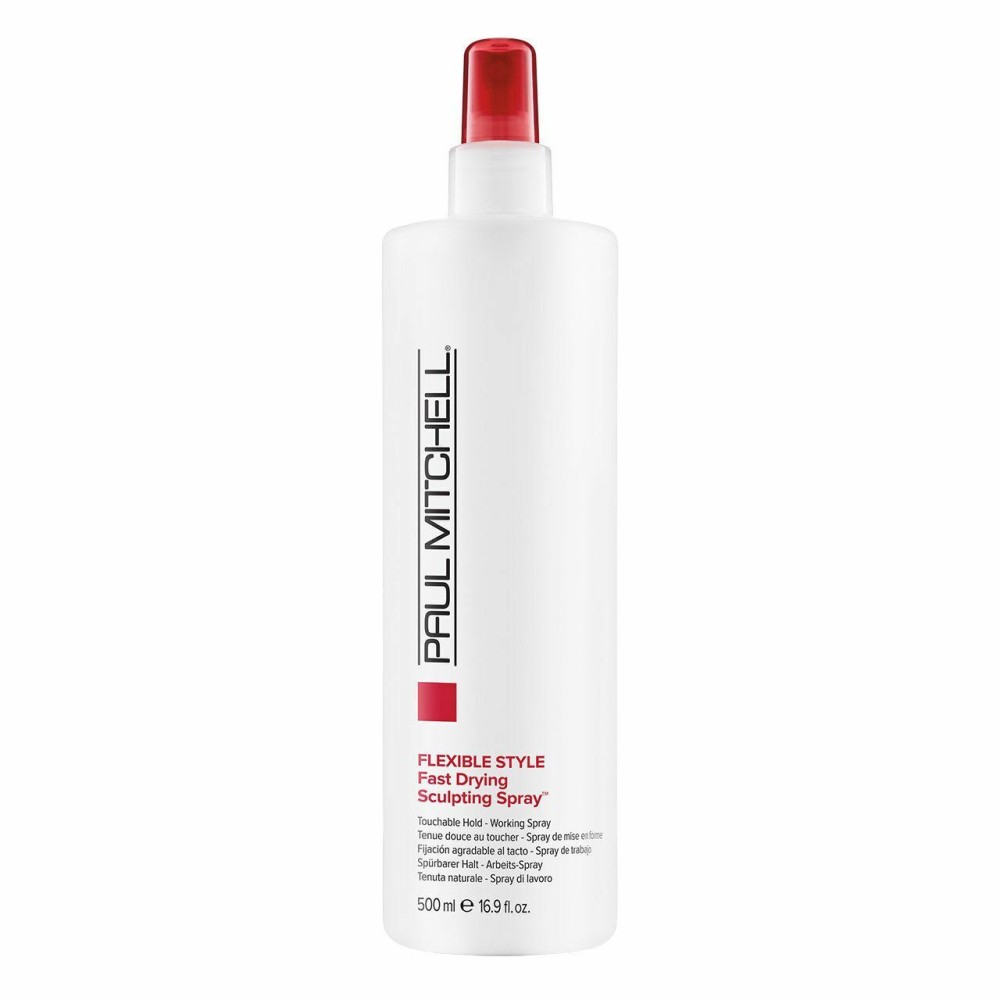 Paul Mitchell, Flexible Style Fast Drying Sculpting, Paraben-Free, Hair Spray, Shine & Body, Medium Hold, 500 ml