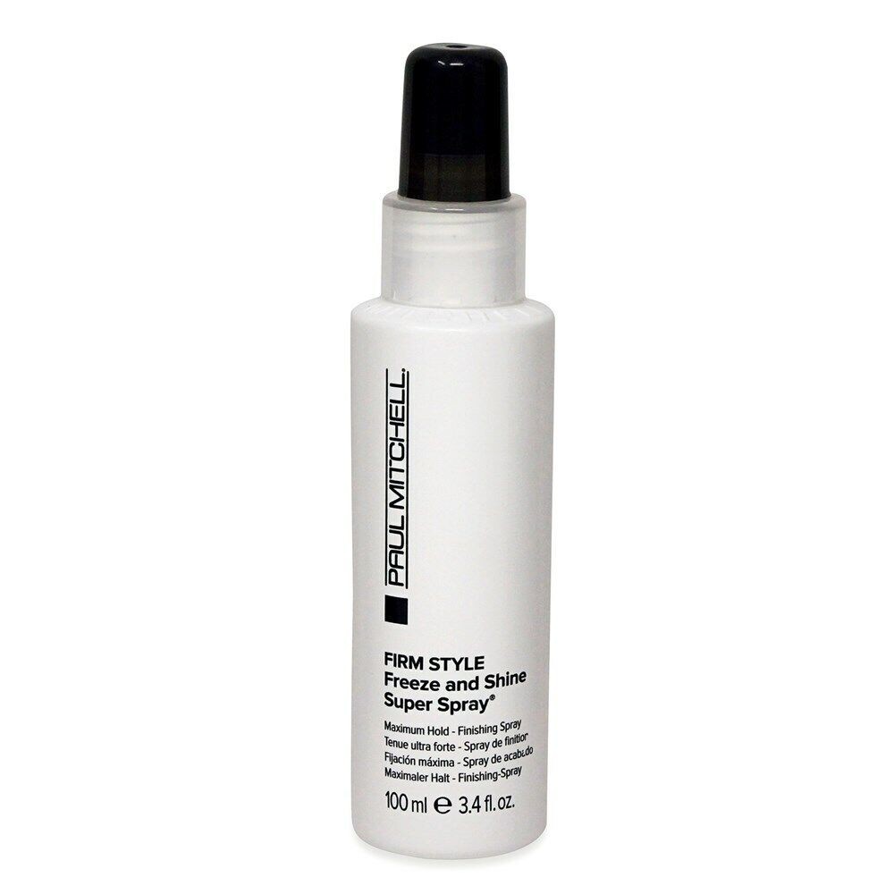 Paul Mitchell, Firm Style Freeze And Shine, Paraben-Free, Hair Spray, Finishing, Maximum Hold, 100 ml