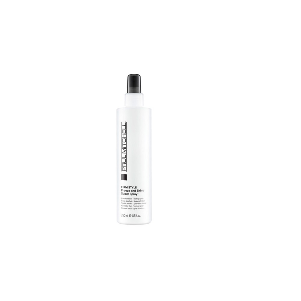 Paul Mitchell, Firm Style Freeze And Shine, Paraben-Free, Hair Spray, Finishing, Maximum Hold, 250 ml