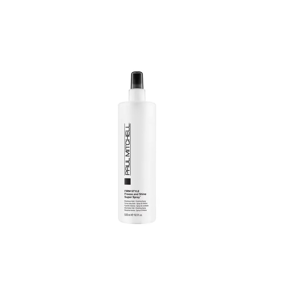 Paul Mitchell, Firm Style Freeze And Shine, Paraben-Free, Hair Spray, Finishing, Maximum Hold, 500 ml
