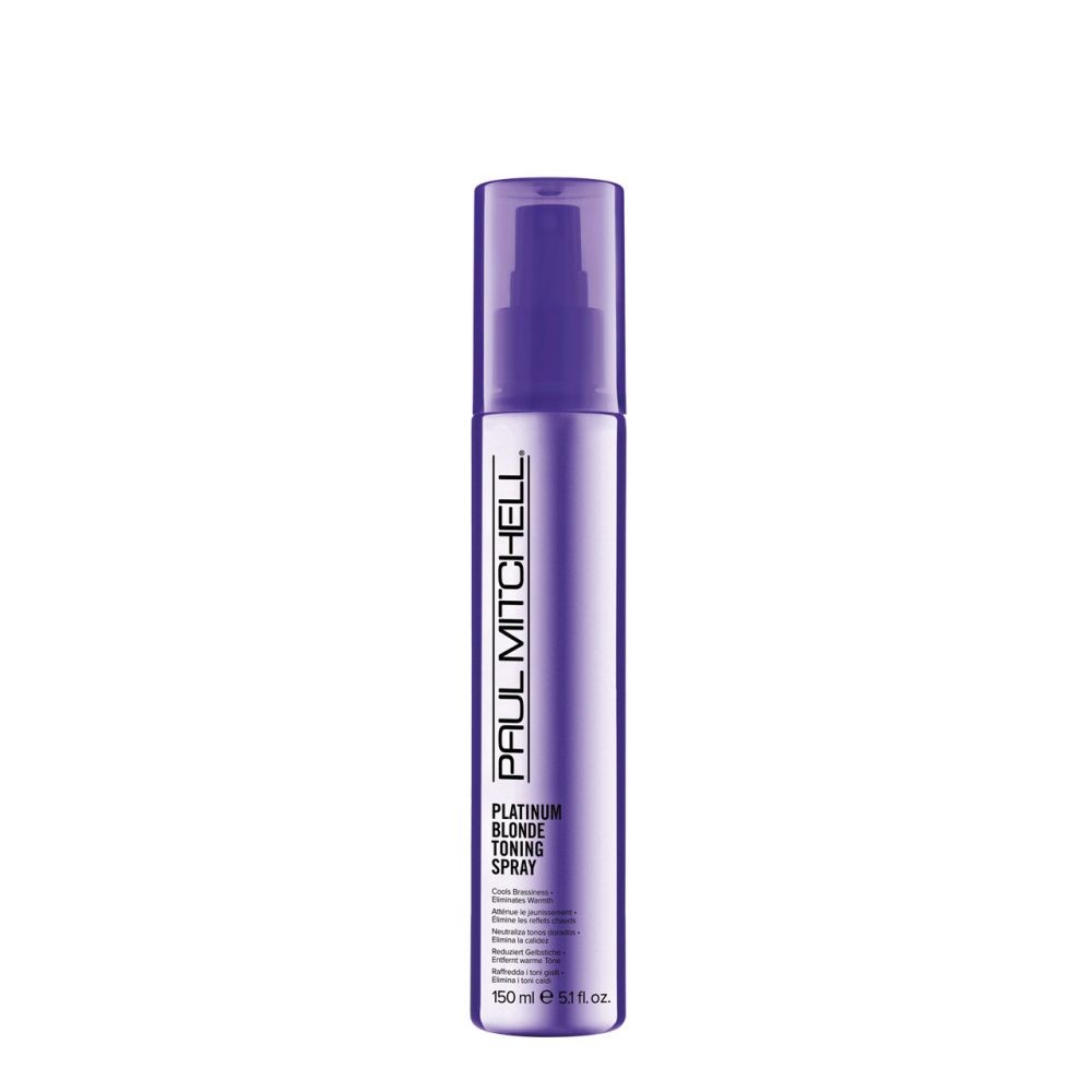 Paul Mitchell, Blonde Platinum Blonde, Paraben-Free, Hair Toning Spray, For Blonde/Highlighted/Gray Or White Hair, 150 ml