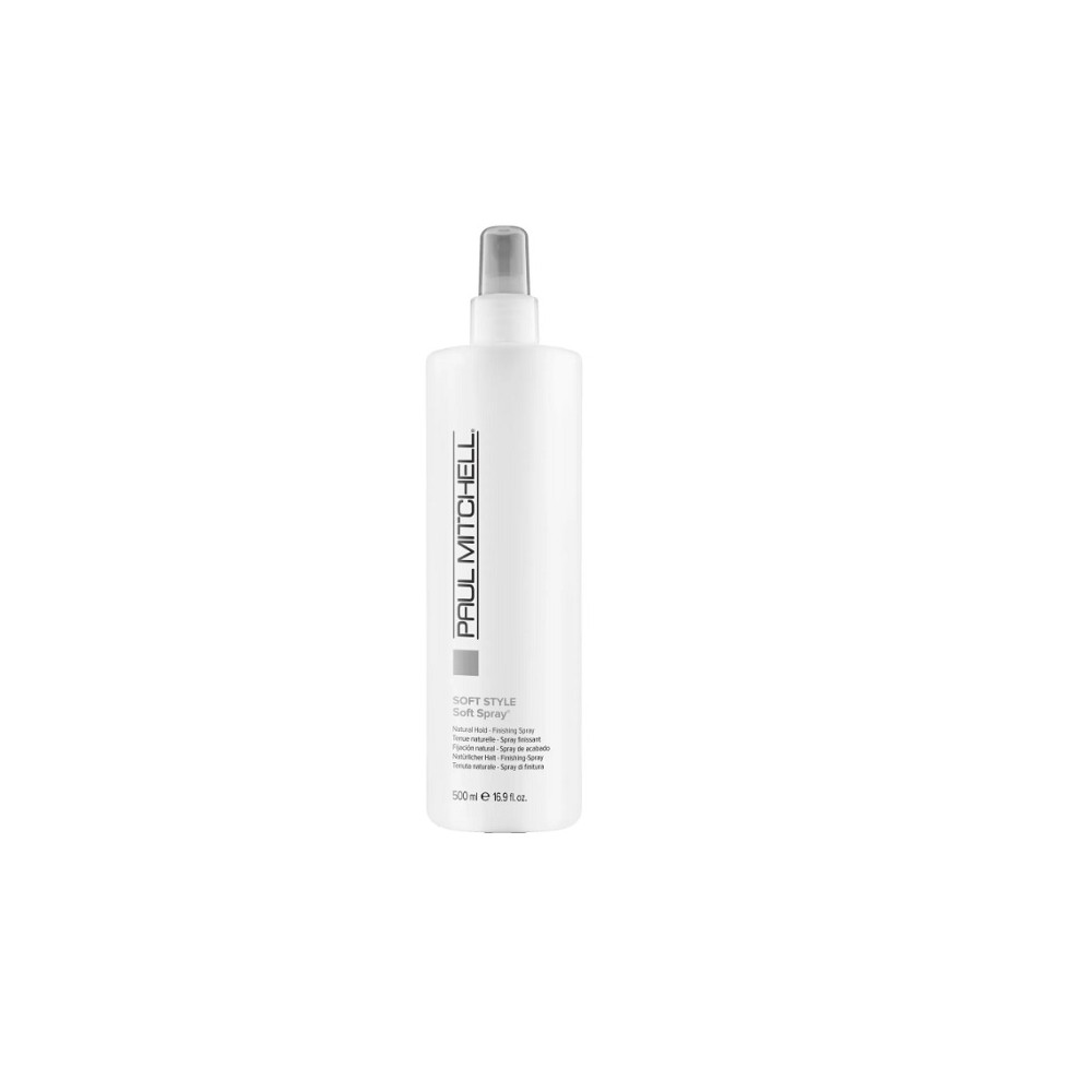 Paul Mitchell, Soft Style Soft, Paraben-Free, Hair Spray, Finishing, Natural Hold, 500 ml