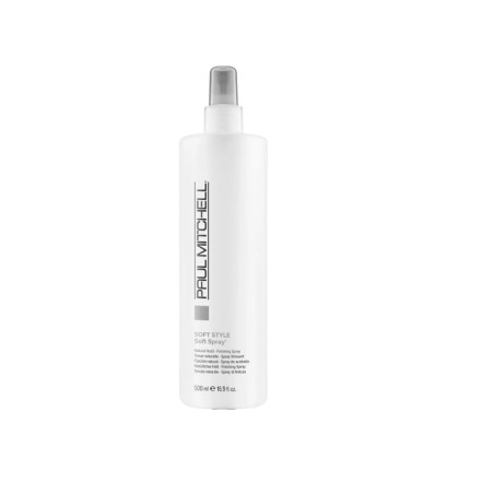 Paul Mitchell, Soft Style Soft, Paraben-Free, Hair Spray, Finishing, Natural Hold, 500 ml