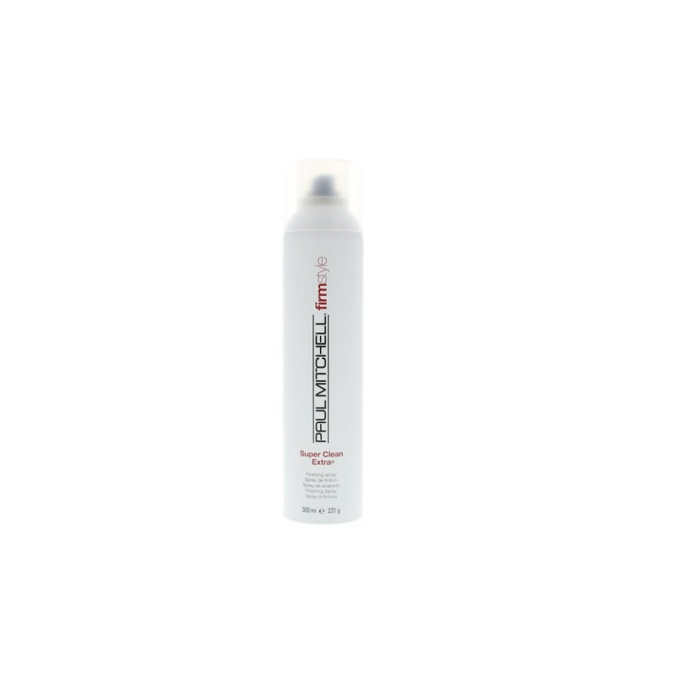 Paul Mitchell, Firm Style Super Clean Extra, Paraben-Free, Hair Spray, Finishing, Maximum Hold, 300 ml