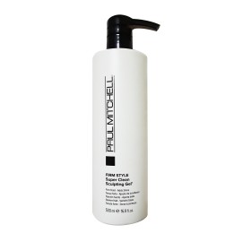 Paul Mitchell, Firm Style Super Clean Sculpting, Paraben-Free, Hair Styling Gel, For Styling, Firm Hold, 500 ml