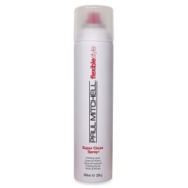 Paul Mitchell, Flexible Style Super Clean, Paraben-Free, Hair Spray, Finishing, Flexible Hold, 300 ml
