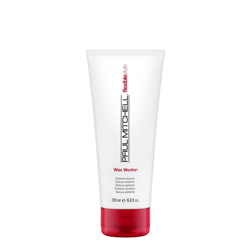 Paul Mitchell, Flexible Style Wax Works, Paraben-Free, Hair Styling Gel, For Definition & Texture, 200 ml