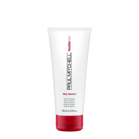 Paul Mitchell, Flexible Style Wax Works, Paraben-Free, Hair Styling Gel, For Definition & Texture, 200 ml