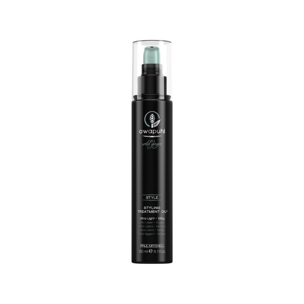 Awapuhi Wild Ginger By Paul Mitchell, Style, Paraben-Free, Hair Oil Treatment, Soft & Silky Texture, 150 ml