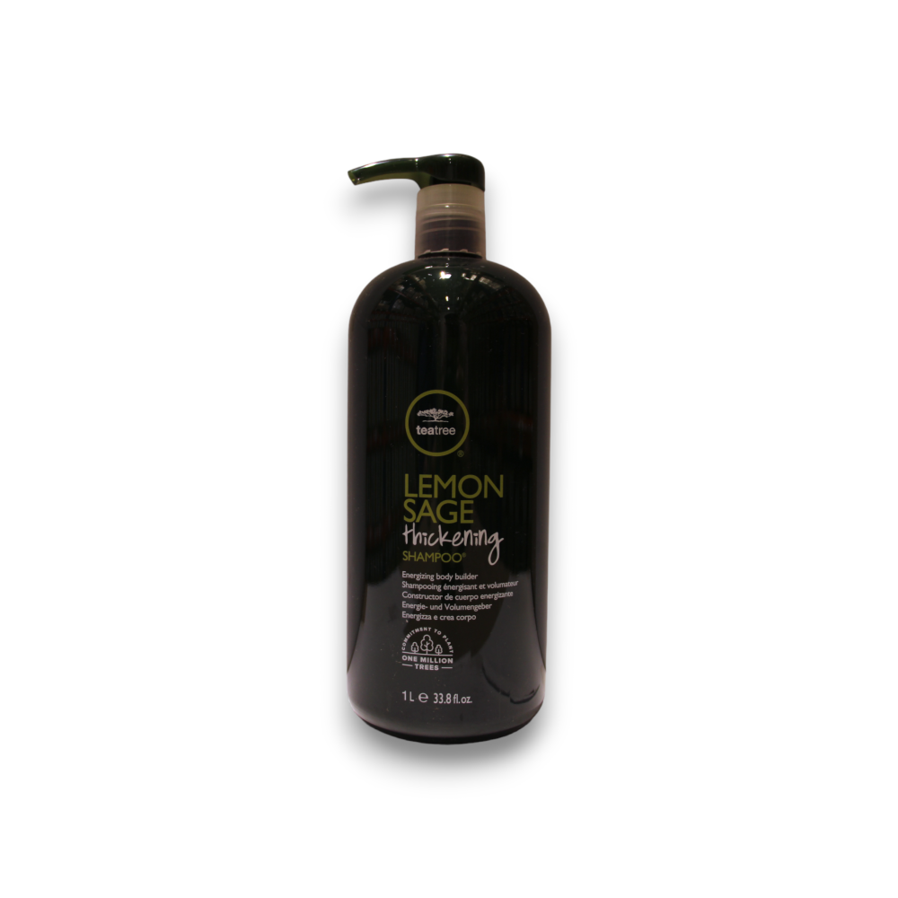 Tea Tree by Paul Mitchell, Lemon Sage, Paraben-Free, Hair Shampoo, Thickening, 1000 ml