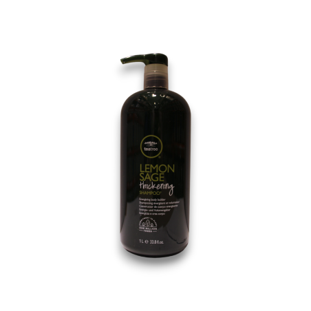 Tea Tree by Paul Mitchell, Lemon Sage, Paraben-Free, Hair Shampoo, Thickening, 1000 ml