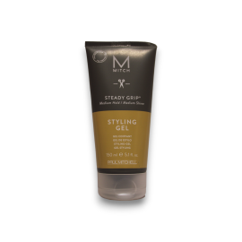 Mitch by Paul Mitchell, Styling Steady Grip, Paraben-Free, Hair Styling Gel, Natural Shine, Firm Hold, 150 ml