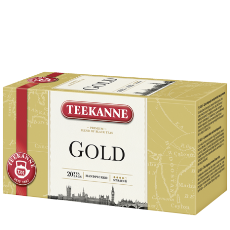 Teekanne Gold 20 Teebeutel